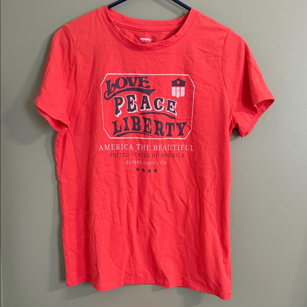 Patriotic Women’s Tee - L